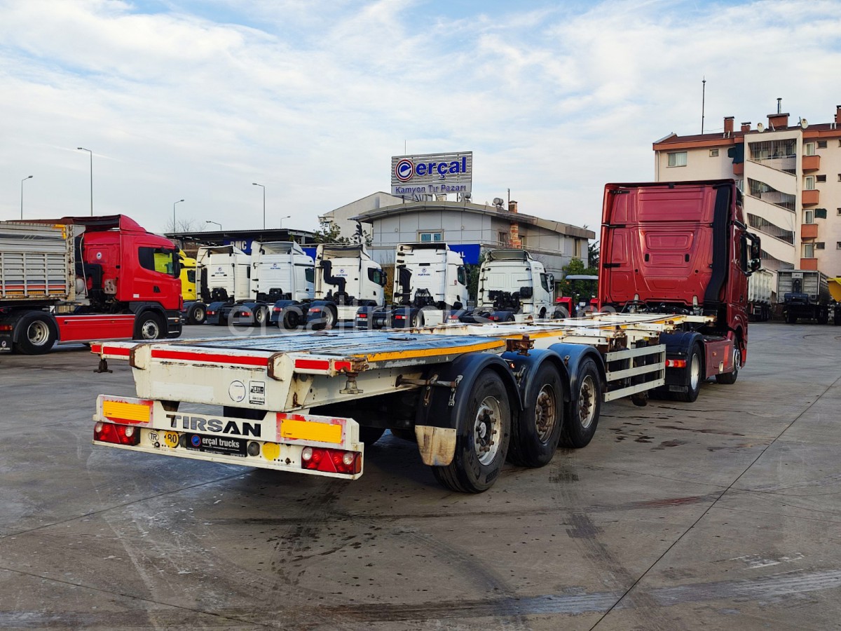 2012 Model Tırsan - Konteyner Taşıyıcı - Saf Dingil