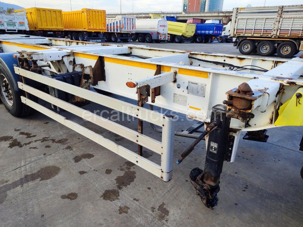 2012 Model Tırsan - Konteyner Taşıyıcı - Saf Dingil