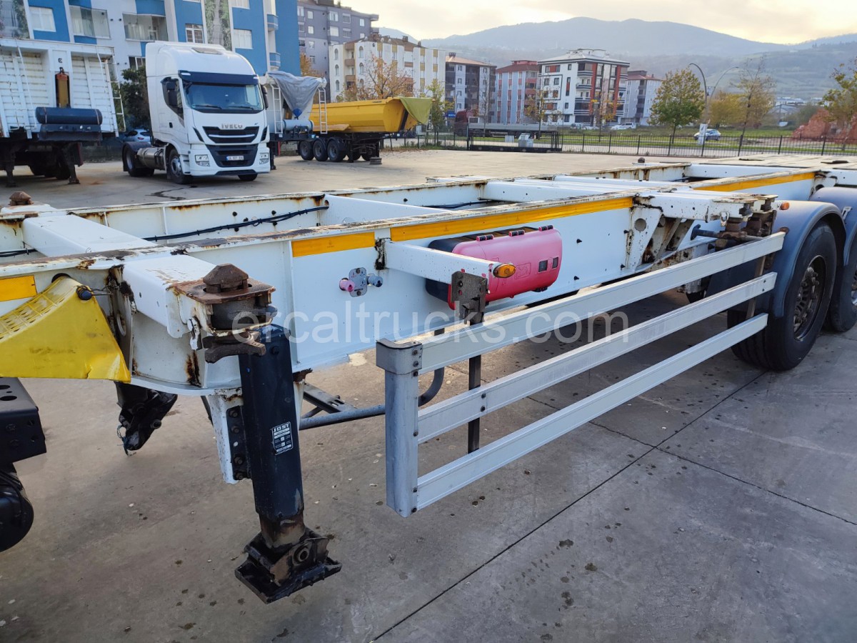 2012 Model Tırsan - Konteyner Taşıyıcı - Saf Dingil