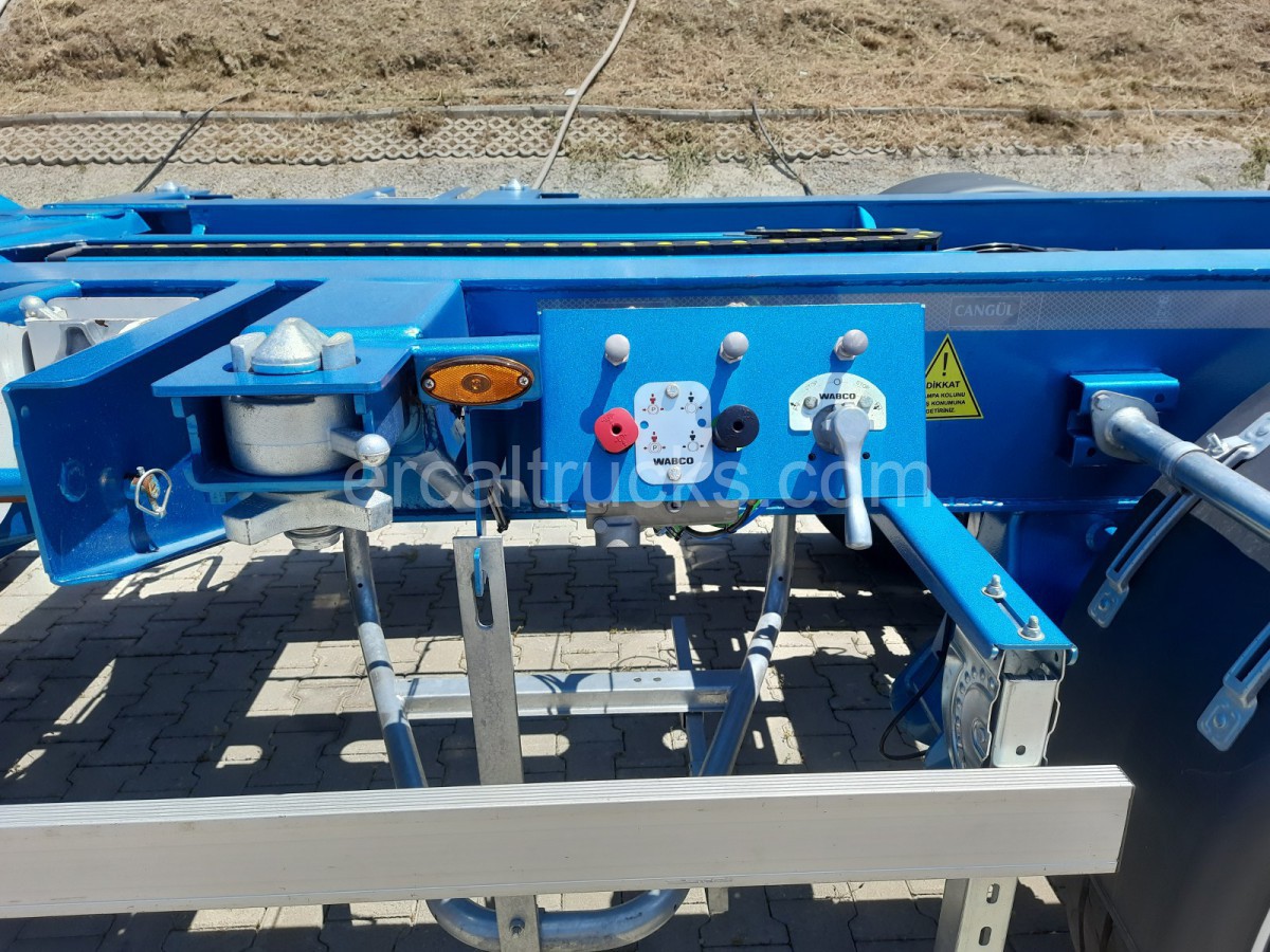 Sıfır Plakalı 2025 Cangüller/Teleskobik Dorse