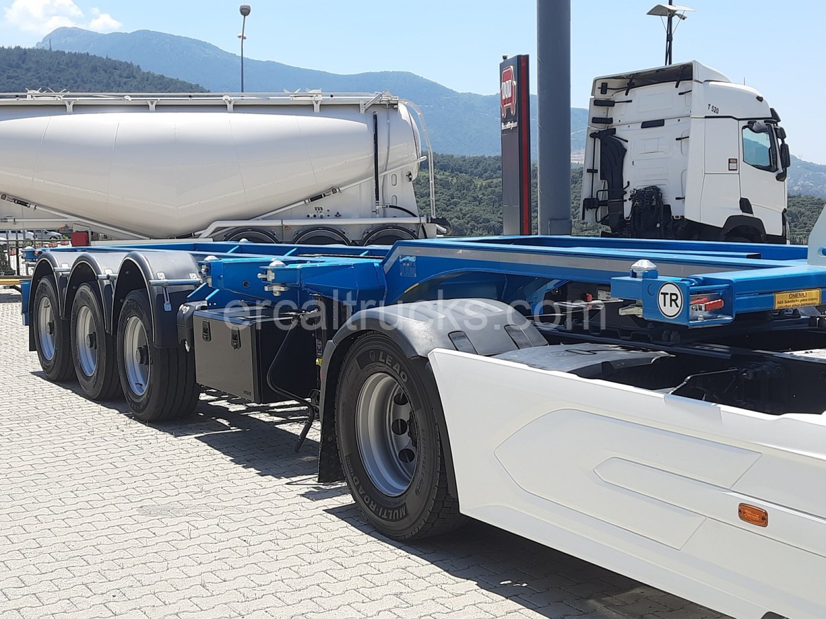 Sıfır Plakalı 2025 Cangüller/Teleskobik Dorse