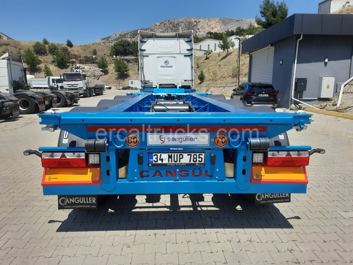 Sıfır Plakalı 2025 Cangüller/Teleskobik Dorse