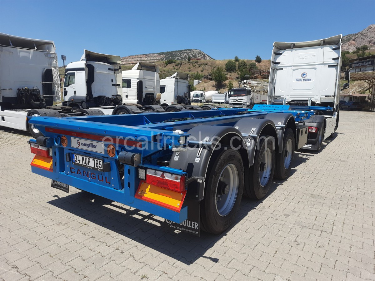 Sıfır Plakalı 2025 Cangüller/Teleskobik Dorse